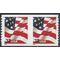 #3632 37c US Flag Coil Pair 2002 Mint NH