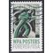 #5187 (49c Forever) WPA Posters Work with Care 2017 Used
