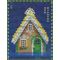 #4819 (49c Forever) Gingerbread Houses Green Door 2013 Used