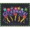 #5019 (49c Forever) Neon Celebrate! 2015 Used