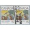 Canada # 870 1980 Used Pair