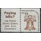 #1595 Americana Issue - Liberty Bell Booklet Single and Label DG 1975 Mint NH