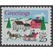 #2400 25c Christmas One Horse Open Sleigh 1988 Mint NH
