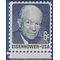 #1393 6c Dwight D. Eisenhower Dull Gum 1970 Mint NH