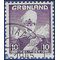 Greenland #  4 1938 Used