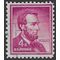 #1036 4c Liberty Issue Abraham Lincoln 1958 Used Dry Print