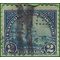 # 572 $2.00 United States Capitol 1923 Used Faults FRB Perfin