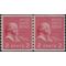 # 841 2c Presidential Series-John Adams Coil Pair 1939 Mint NH