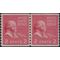 # 841 2c Presidential Series-John Adams Coil Pair 1939 Mint NH