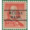 #1030 1/2c Liberty Issue Benjamin Franklin 1958 Used Precancel Medina Wash.