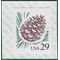 #2491 29c Flora and Fauna Pine Cone Coil Single 1993 Mint NH