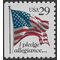 #2593 29c I Pledge Allegiance...Booklet Single 1992 Mint NH
