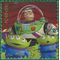 #4555 Send a Hello Buzz Lightyear and Aliens 2011 Used