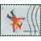 #4940 (49c Forever) Winter Fun Booklet Single Snow Angel 2014 Used