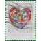 #5036 (49c Forever) Quilled Paper Heart 2016 Used